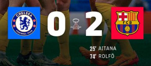 Ligue féminine des champions UEFA:  Le Barça renverse Chelsea à Londres Ligue féminine des champions UEFA:  Le Barça renverse Chelsea à Londres