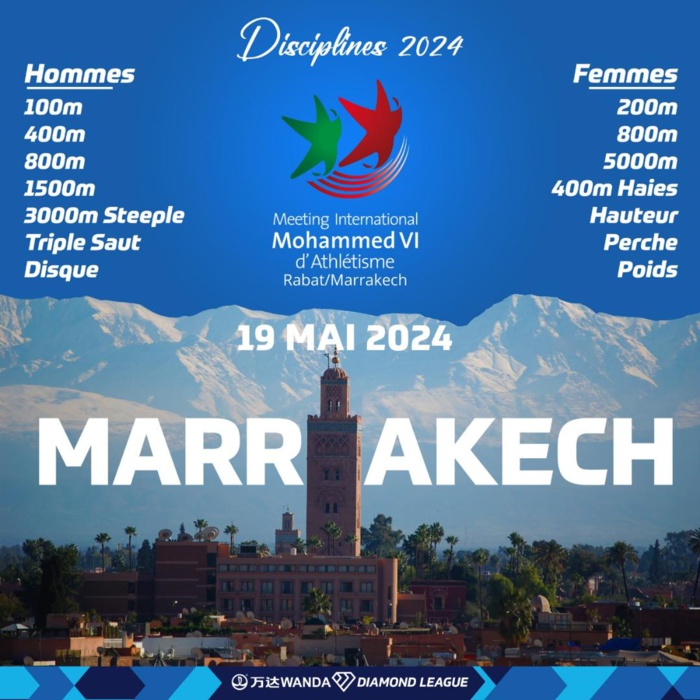 Athlétisme: Le Meeting international Mohammed VI délocalisé à Marrakech Athlétisme: Le Meeting international Mohammed VI délocalisé à Marrakech