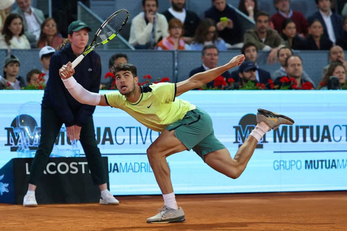 Masters 1000 de Madrid: Rublev renverse Alcaraz en quart de finale Masters 1000 de Madrid: Rublev renverse Alcaraz en quart de finale