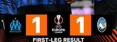 Demi-finale aller . Europa League / OM-Atalanta:  L’OM garde quand même l’espoir !
