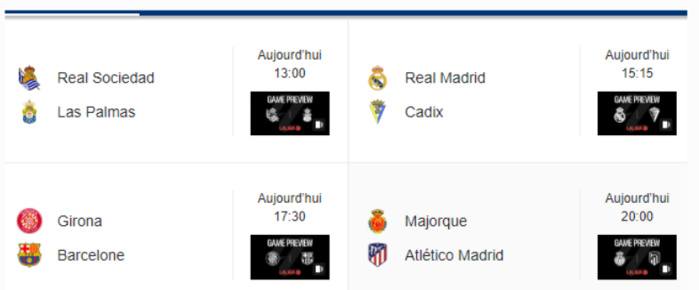 Liga / J34: Le Real champion dès aujourd'hui si …!
