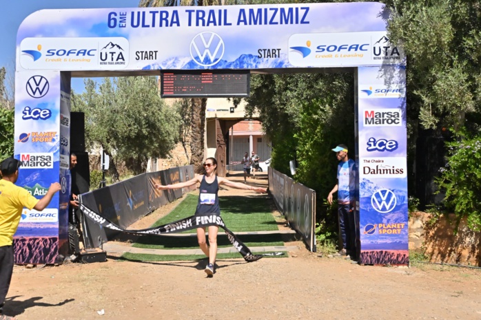 6ème Ultra Trail Amizmiz : Les athlètes marocains dominent la course de 74 km