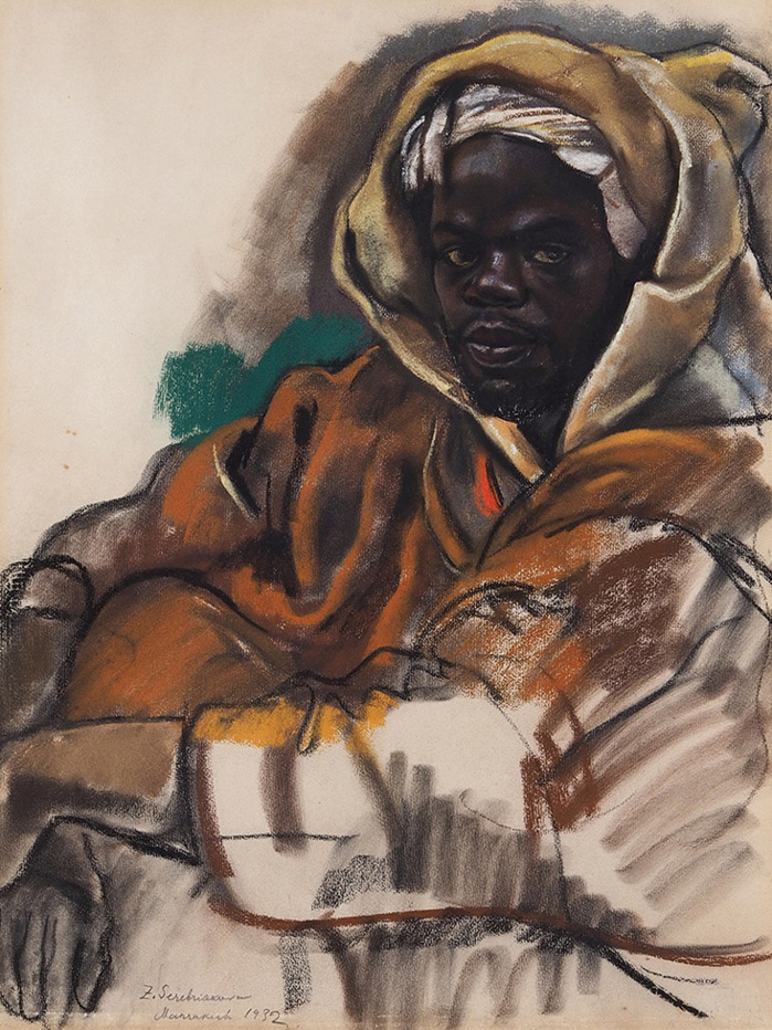 ​Le portrait marocain de Zinaida Serebryakova, vendu aux enchères en Russie à 173.000 euros