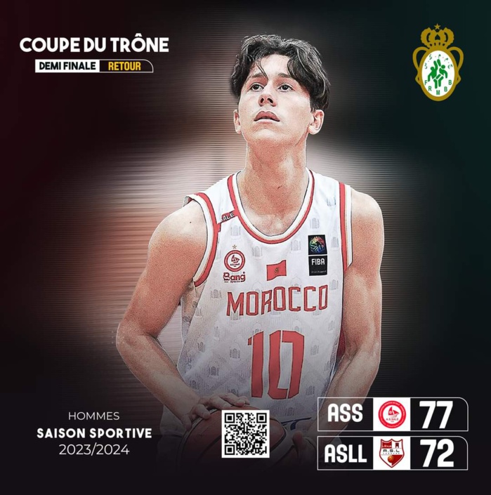 Basketball masculin / Coupe du Trône 2024: L’ASS et le MAS en finale Basketball masculin / Coupe du Trône 2024: L’ASS et le MAS en finale