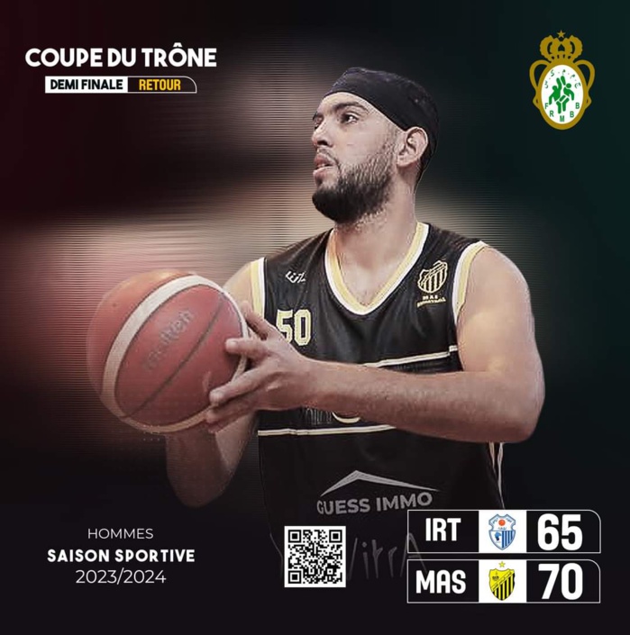 Basketball masculin / Coupe du Trône 2024:  L’ASS et le MAS en finale