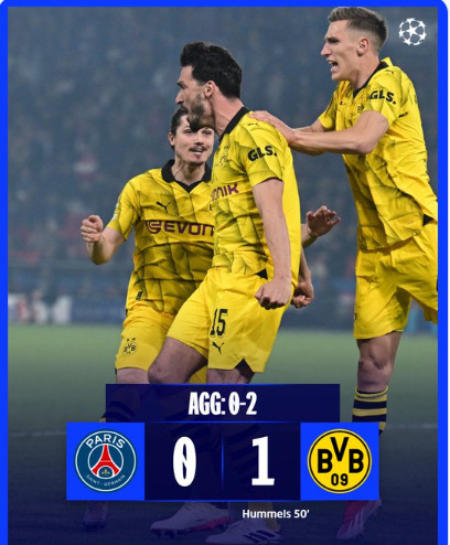 Demi-finale LDC : Dortmund en finale ! Demi-finale LDC : Dortmund en finale !