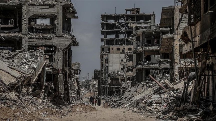 Palestine : Intenses bombardements aériens et d'artillerie dans la ville de Gaza Palestine : Intenses bombardements aériens et d'artillerie dans la ville de Gaza