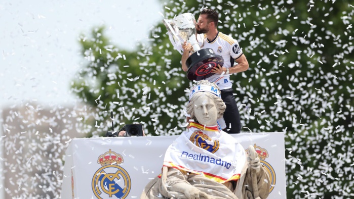 Espagne: le Real Madrid célèbre son 36e titre de champion, déjà tourné vers l'avenir Espagne: le Real Madrid célèbre son 36e titre de champion, déjà tourné vers l'avenir