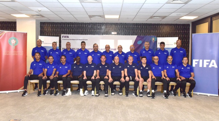 FIFA-FRMF: 17 instructeurs-formateurs des entraîneurs en stage à Casablanca FIFA-FRMF: 17 instructeurs-formateurs des entraîneurs en stage à Casablanca