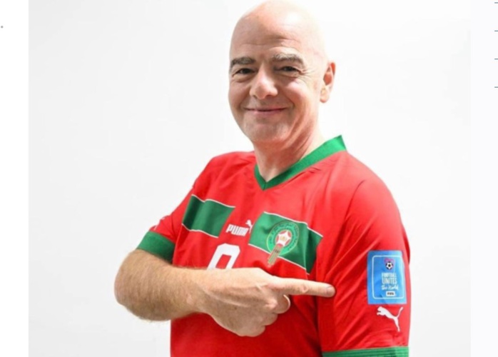 FIFA-CAF : Infantino cite le Maroc en modèle de progrès. FIFA-CAF : Infantino cite le Maroc en modèle de progrès.