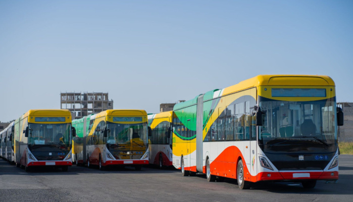Transport en commun au Sénégal : Des bus 100% électriques entrent en service à Dakar Transport en commun au Sénégal : Des bus 100% électriques entrent en service à Dakar