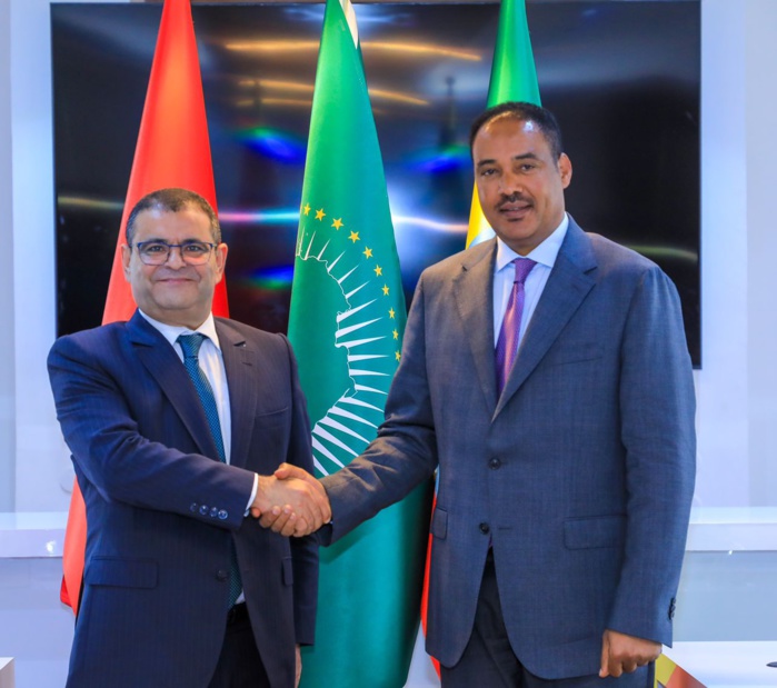Fouad Yazourh reçu par le chef de la diplomatie éthiopienne