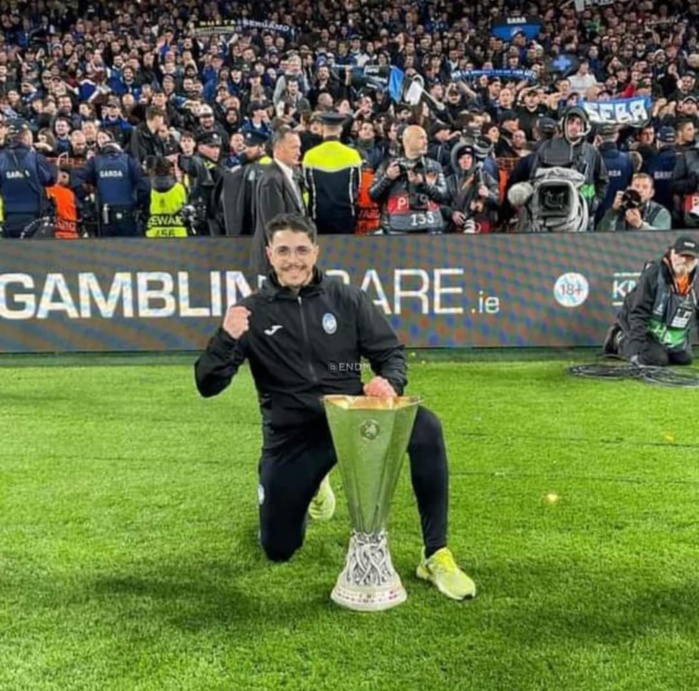 Finale Europa League / Leverkusen vs Atalanta :  Un Marocain sur le podium ! Finale Europa League / Leverkusen vs Atalanta :  Un Marocain sur le podium !
