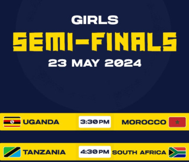 CAF/ 2e Championnat continental de foot scolaire: Demi-finale féminine Maroc-Ouganda cet après midi CAF/ 2e Championnat continental de foot scolaire: Demi-finale féminine Maroc-Ouganda cet après midi