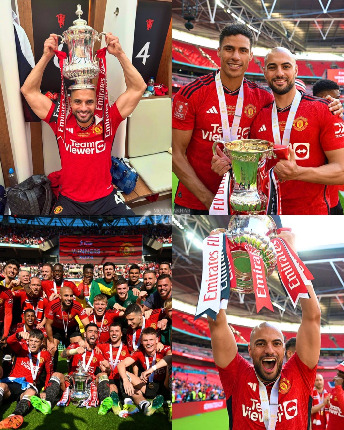 Finale FA Cup / United vs City (2-1):  Amrabet sur… le toit de Wembley !