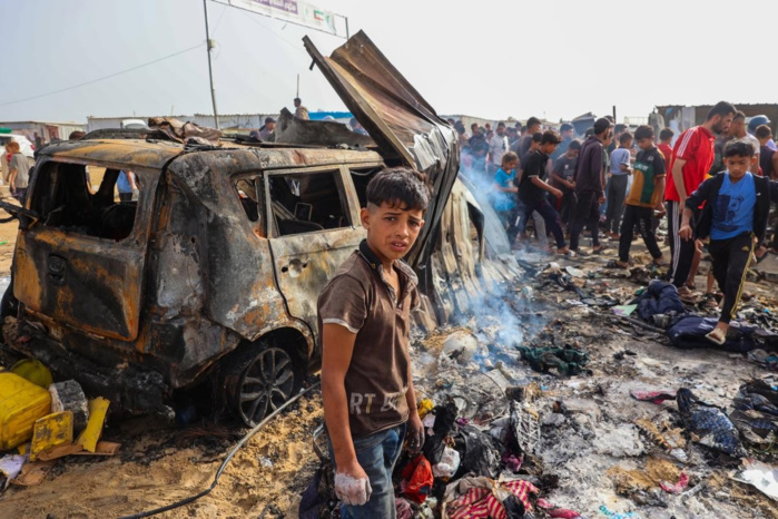 Gaza: condamnations internationales après une frappe meurtrière à Rafah