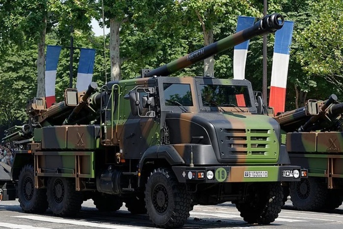 36 Canons CAESAR commandés par les FAR en 2019.