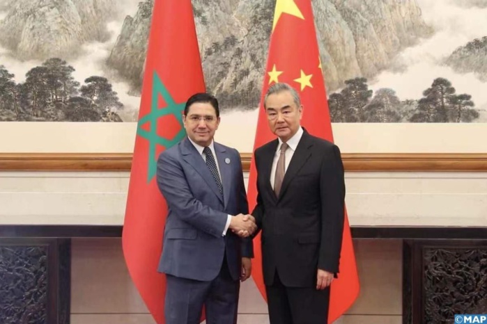 Pékin : Nasser Bourita présente l'initiative de la façade atlantique à son homologue chinois Pékin : Nasser Bourita présente l'initiative de la façade atlantique à son homologue chinois