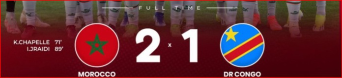 Foot féminin amical / Maroc-RDC: Les Lionnes victorieuses: Foot féminin amical / Maroc-RDC: Les Lionnes victorieuses: