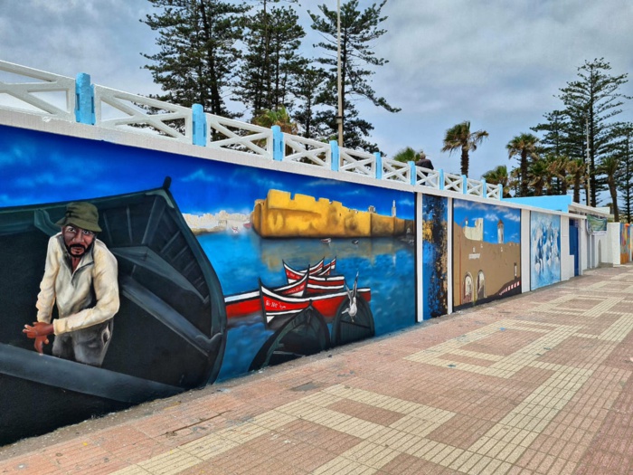 Semaine de l'Environnement d'El Jadida : Des fresques pour embellir la ville ! Semaine de l'Environnement d'El Jadida : Des fresques pour embellir la ville !