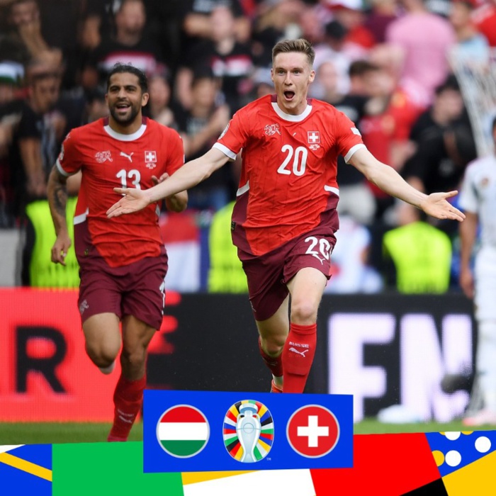 Euro 2024 : La Suisse victorieuse de la Hongrie Euro 2024 : La Suisse victorieuse de la Hongrie
