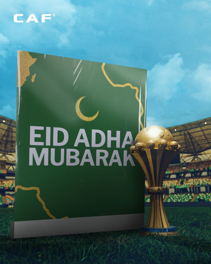 Eïd Al Adha: La CAF, la Liga et Guardiola félicitent les Musulmans! Eïd Al Adha: La CAF, la Liga et Guardiola félicitent les Musulmans!