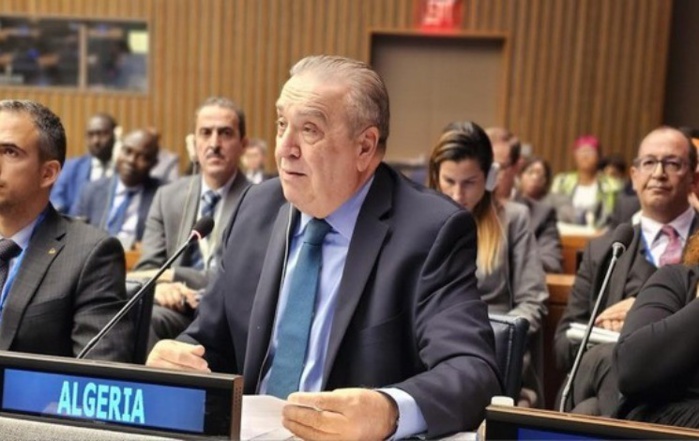 Amar Ben Jemaa, Représentant permanent de l'Algérie aux Nations Unies. (Droits réservés) Amar Ben Jemaa, Représentant permanent de l'Algérie aux Nations Unies. (Droits réservés)
