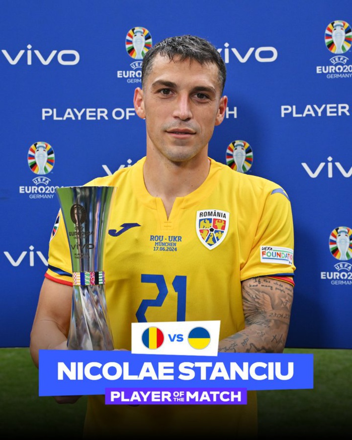 Euro 2024/Groupe E : La Roumanie efficace face à l’Ukraine Euro 2024/Groupe E : La Roumanie efficace face à l’Ukraine