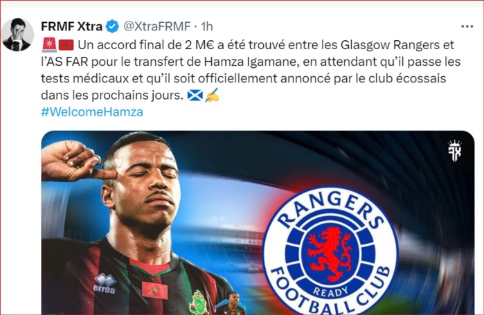 Transfert : Igamane en partance vers les Rangers de l’Ecosse ? Transfert : Igamane en partance vers les Rangers de l’Ecosse ?