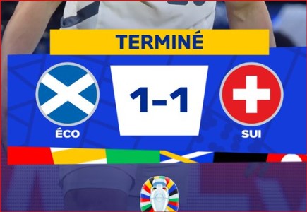 Euro 2024: La Suisse et l'Ecosse dos à dos ! Euro 2024: La Suisse et l'Ecosse dos à dos !