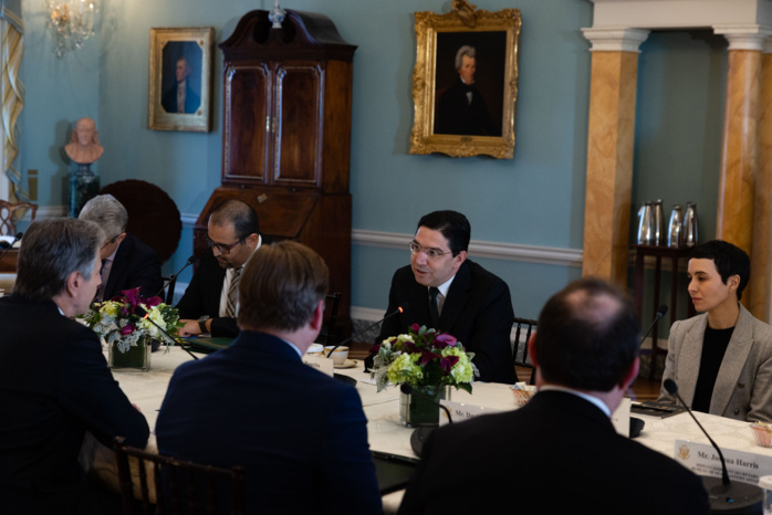 Antony Blinken salue le leadership régional du Maroc lors d'un entretien avec Nasser Bourita Antony Blinken salue le leadership régional du Maroc lors d'un entretien avec Nasser Bourita