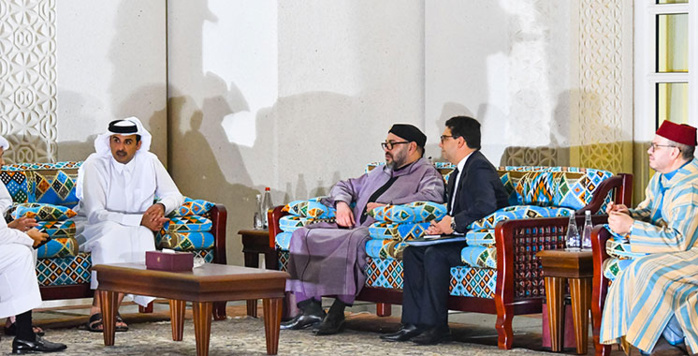 SM le Roi félicite l’Émir du Qatar à l'occasion de l'anniversaire de son accession au pouvoir SM le Roi félicite l’Émir du Qatar à l'occasion de l'anniversaire de son accession au pouvoir