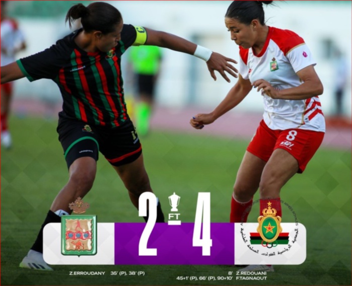 Coupe du Trône 22-23 / Finale féminine: L’AS FAR s’offre le Trophée et le doublé ! Coupe du Trône 22-23 / Finale féminine: L’AS FAR s’offre le Trophée et le doublé !