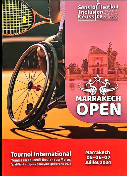 Tennis en fauteuil roulant : Lancement du Tournoi international « Marrakech Open » Tennis en fauteuil roulant : Lancement du Tournoi international « Marrakech Open »