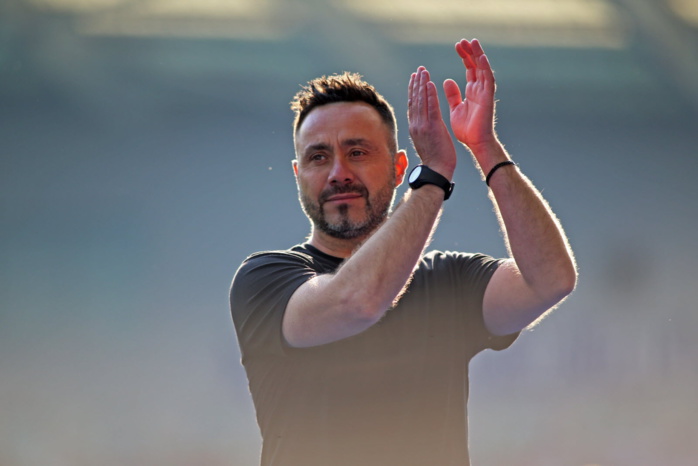 Football: Roberto De Zerbi, nouvel entraîneur de l'Olympique de Marseille Football: Roberto De Zerbi, nouvel entraîneur de l'Olympique de Marseille