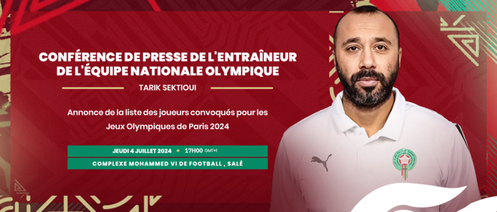 JO Paris 24. Football / Equipe nationale U23: La liste officielle dévoilée jeudi prochain JO Paris 24. Football / Equipe nationale U23: La liste officielle dévoilée jeudi prochain