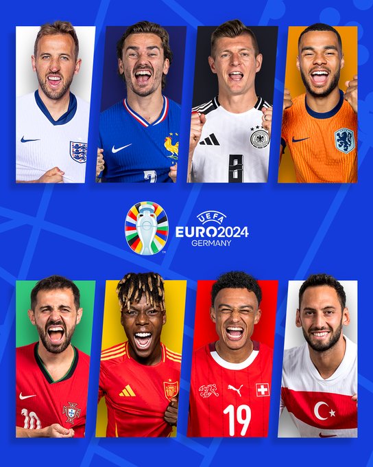 Euro Allemagne 24 / Le programme des quarts: Espagne-Allemagne au-dessus du lot ! Euro Allemagne 24 / Le programme des quarts: Espagne-Allemagne au-dessus du lot !