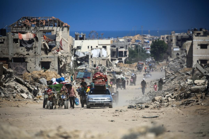 Bombardements et combats dans la bande de Gaza, alerte aux roquettes dans le nord d'Israël