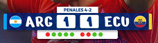 Copa América USA 24 : Messi manque une Panenka, l’Argentine demi-finaliste quand même ! Copa América USA 24 : Messi manque une Panenka, l’Argentine demi-finaliste quand même !