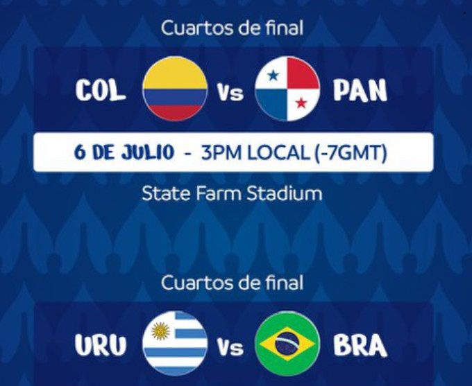 Copa América USA 24 / Quart de finale Uruguay-Brésil cette nuit Copa América USA 24 / Quart de finale Uruguay-Brésil cette nuit