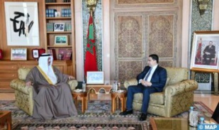 Bourita s'entretient à Rabat avec le Président du Conseil des représentants bahreïni Bourita s'entretient à Rabat avec le Président du Conseil des représentants bahreïni