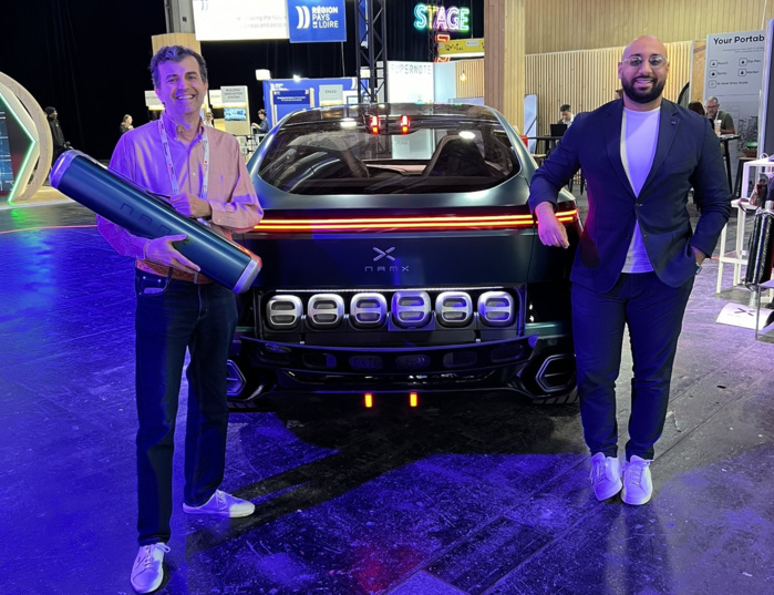 Voiture NamX : Faouzi Annajah obtient un brevet international pour les capsules d'hydrogène interchangeables Voiture NamX : Faouzi Annajah obtient un brevet international pour les capsules d'hydrogène interchangeables