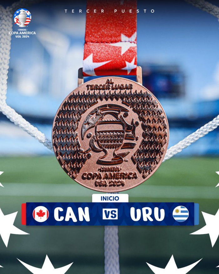 Copa America USA 24: La médaille de bronze revient à l'Uruguay Copa America USA 24: La médaille de bronze revient à l'Uruguay