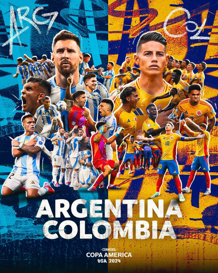 Finale Copa América USA 24 / Argentine-Colombie: A quelle heure, le duel Léo Messi-James Rodriguez ? Finale Copa América USA 24 / Argentine-Colombie: A quelle heure, le duel Léo Messi-James Rodriguez ?