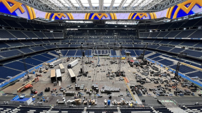 Real / Présentation de Mbappé: Santiago Bernabéu en préparation ! Real / Présentation de Mbappé: Santiago Bernabéu en préparation !