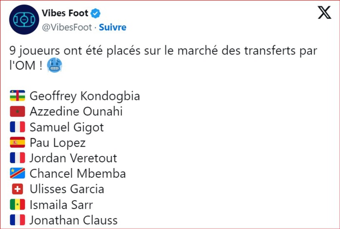 Footballeurs marocains du Monde: Ounahi indésirable à l’OM ! Footballeurs marocains du Monde: Ounahi indésirable à l’OM !
