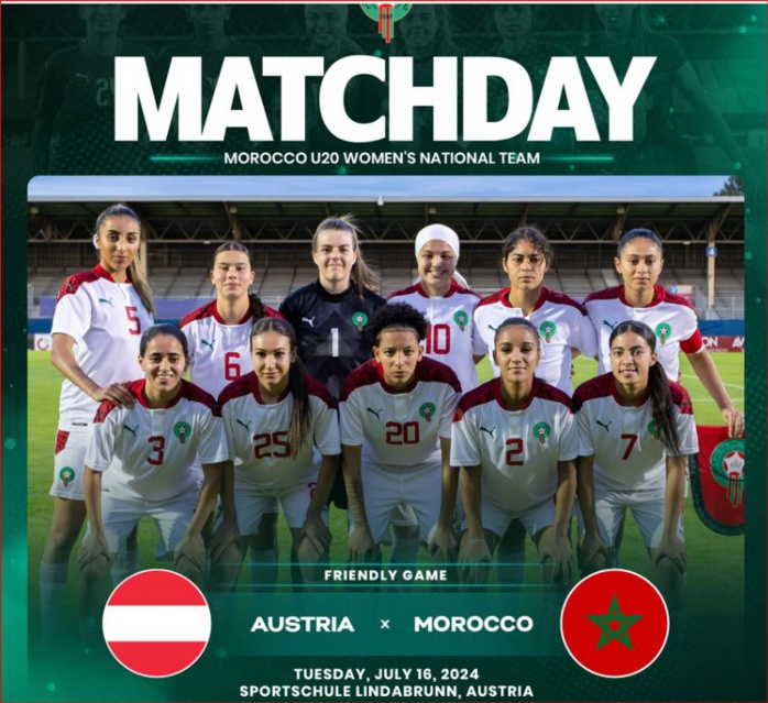 Préparation CDM féminine U20 / Amical Autriche-Maroc ce mardi Préparation CDM féminine U20 / Amical Autriche-Maroc ce mardi