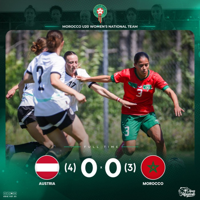 Foot féminin U20 amical : Les Lioncelles s’inclinent face aux Autrichiennes. Foot féminin U20 amical : Les Lioncelles s’inclinent face aux Autrichiennes.