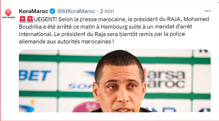 Justice : Interpellation de M. Mohamed Boudrika Justice : Interpellation de M. Mohamed Boudrika