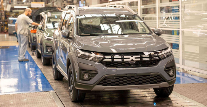 Dacia lance la fabrication de 100.000 Jogger à l’usine de Tanger Dacia lance la fabrication de 100.000 Jogger à l’usine de Tanger